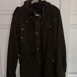 Men's Olive Military Field Jacket